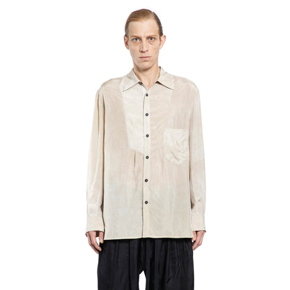 ZIGGY CHEN MAN BEIGE SHIRTS