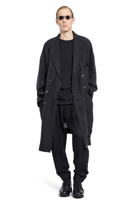 ZIGGY CHEN MAN BLACK COATS