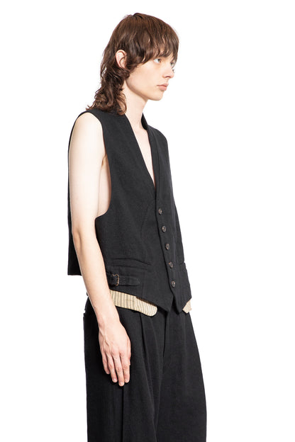 ZIGGY CHEN MAN BLACK VESTS