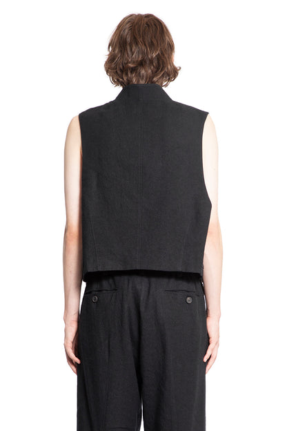 ZIGGY CHEN MAN BLACK VESTS