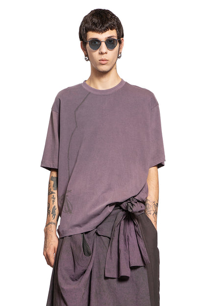 ZIGGY CHEN MAN PURPLE T-SHIRTS & TANK TOPS