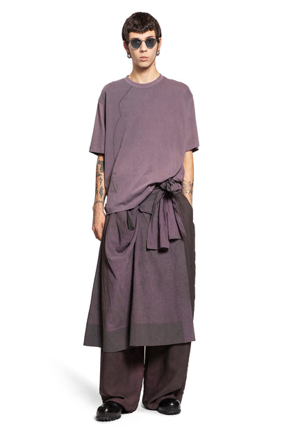 ZIGGY CHEN MAN PURPLE SHORTS & SKIRTS