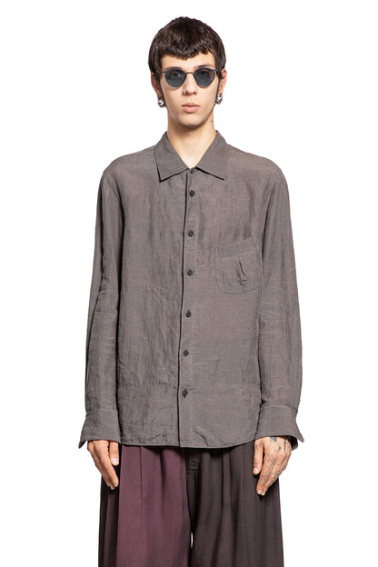 ZIGGY CHEN MAN GREY SHIRTS