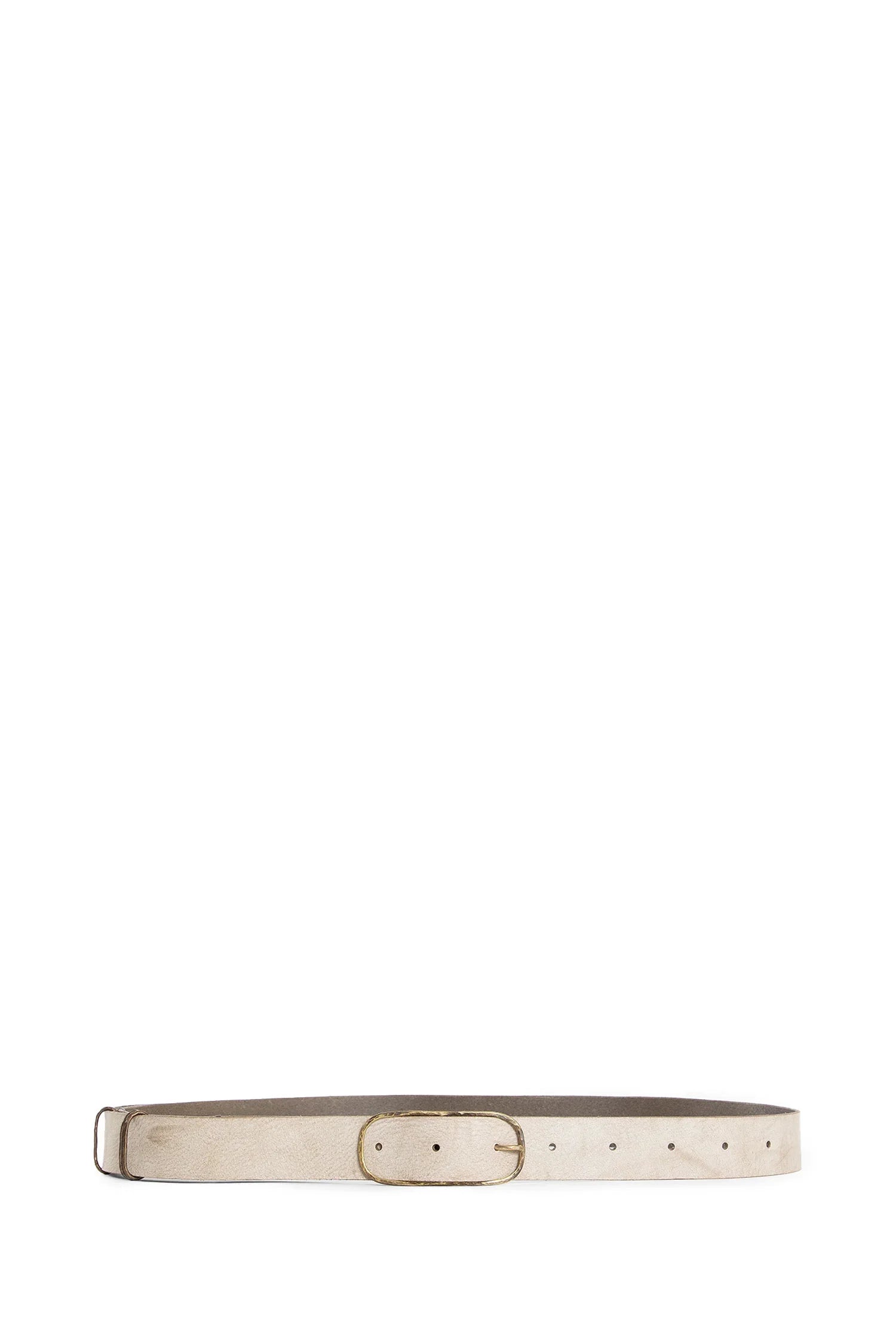 ZIGGY CHEN Oval buckle belt man