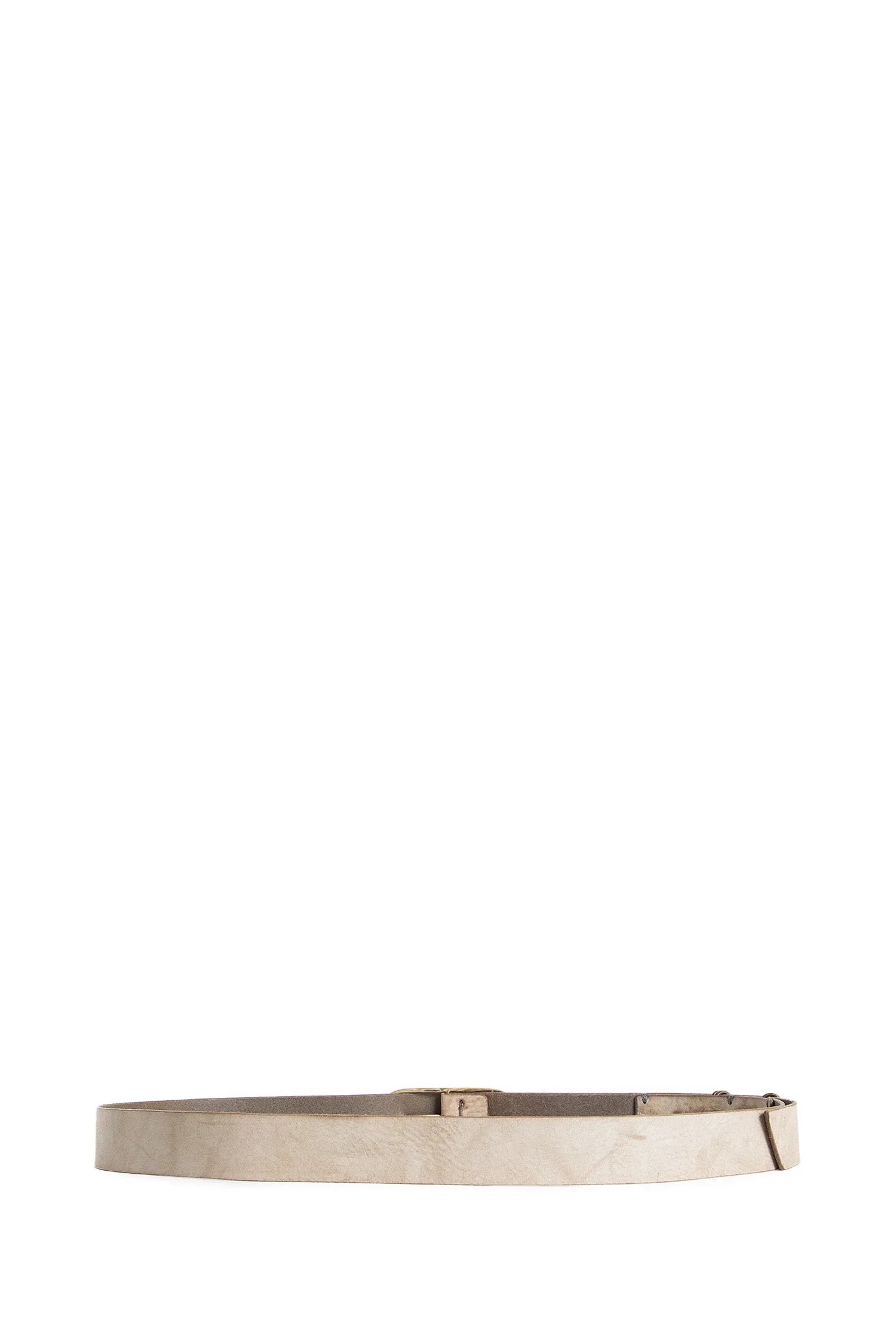 ZIGGY CHEN Oval buckle belt man