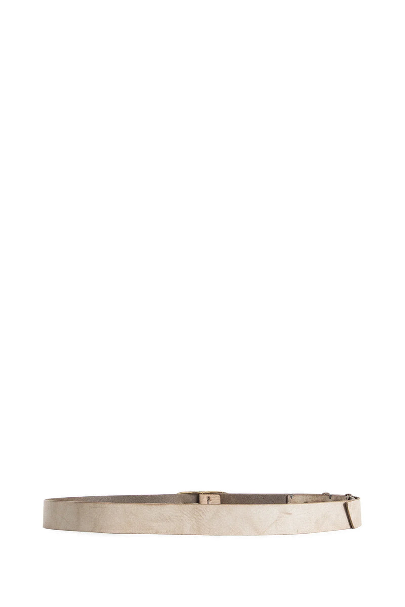 ZIGGY CHEN Oval buckle belt man