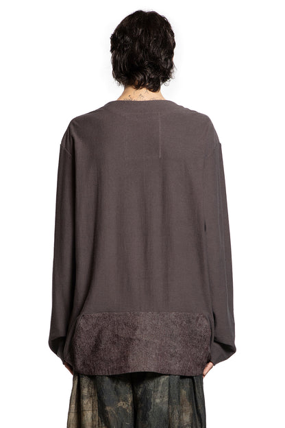 Henley-Neck Long Sleeve T-Shirt