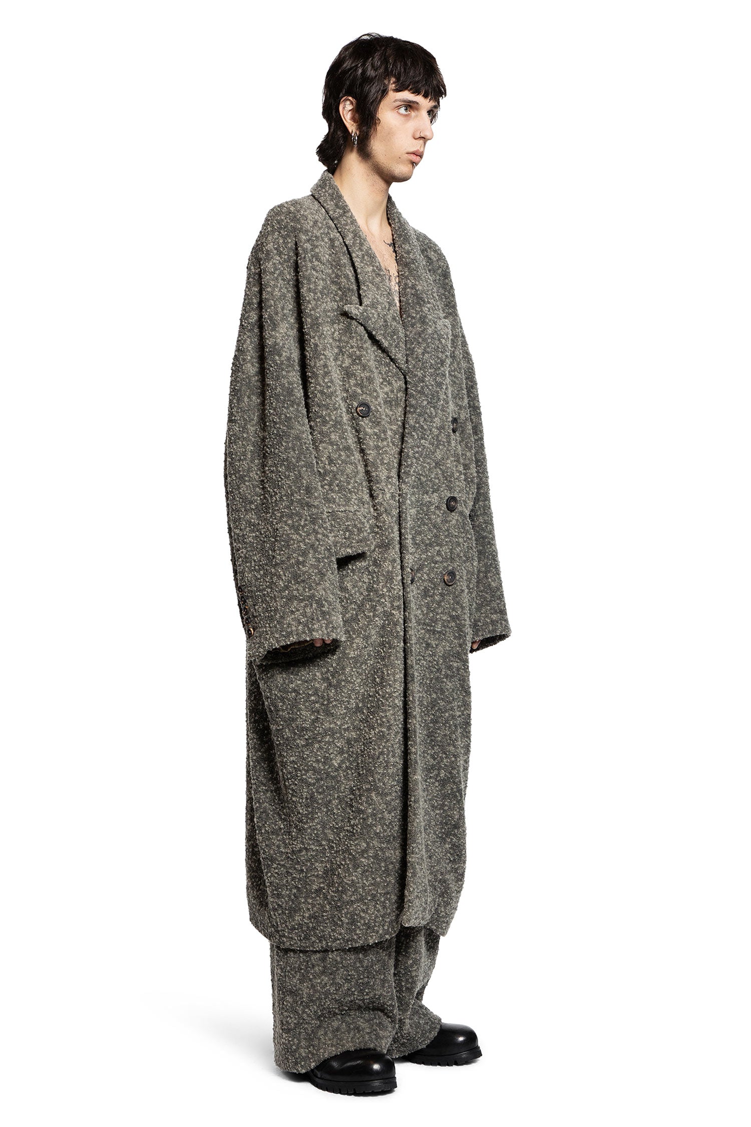 Double Breasted Oversized Coat