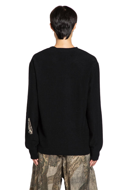 Small Statue Intarsia Sweater