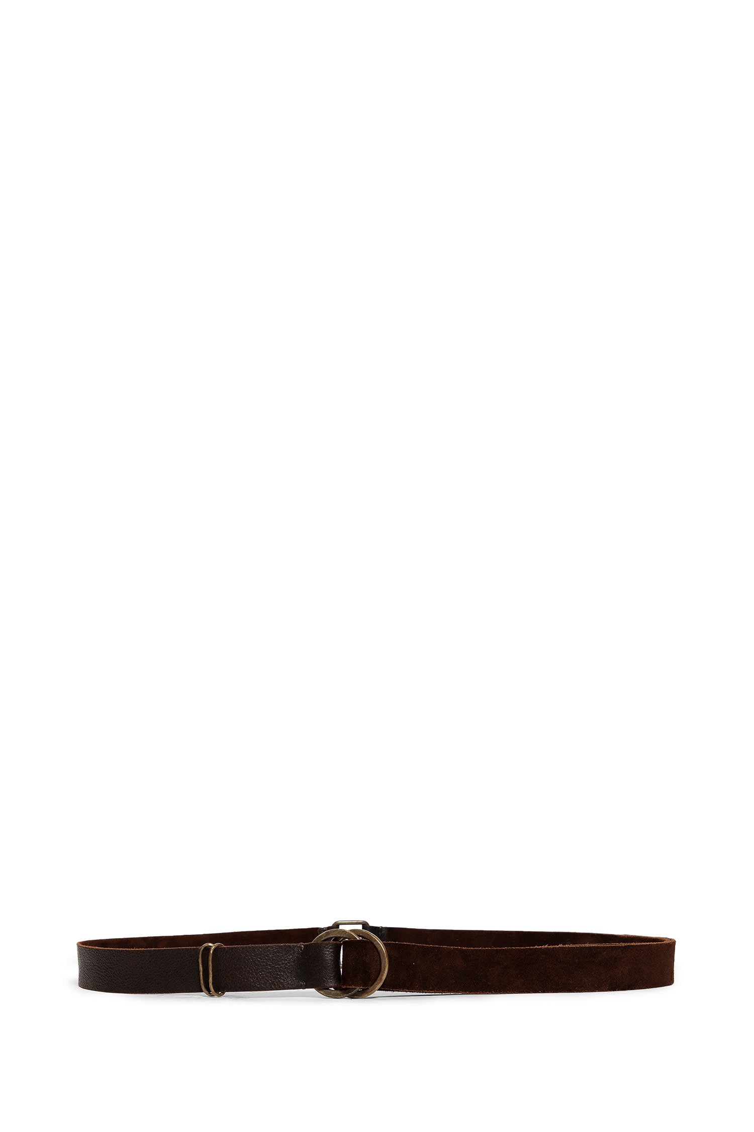 Round Buckle Strap Belt