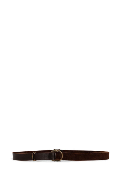 Round Buckle Strap Belt