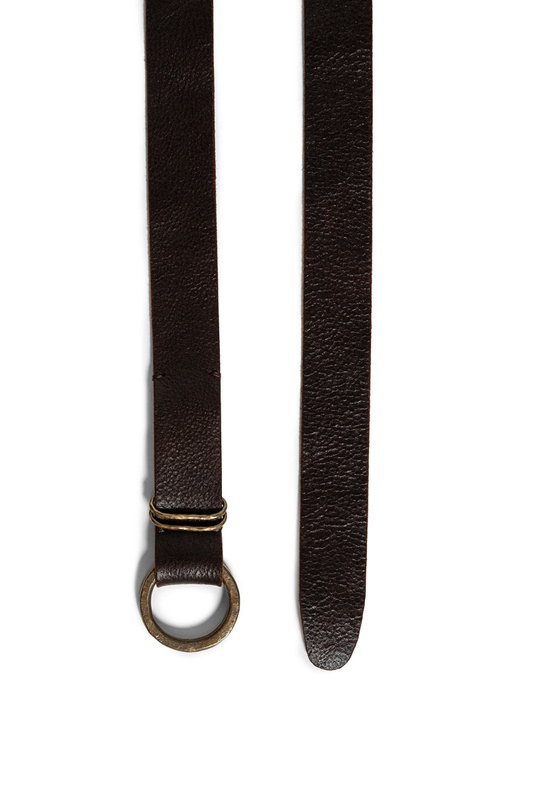 Round Buckle Strap Belt