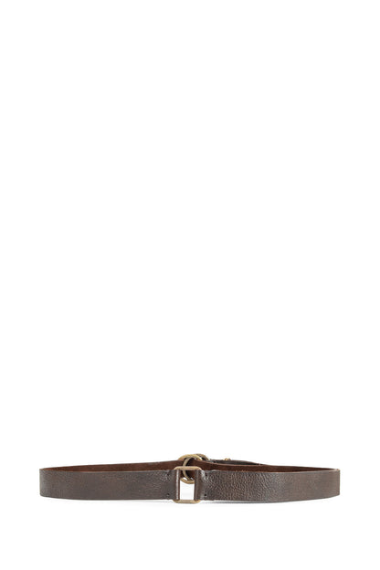 Round Buckle Strap Belt