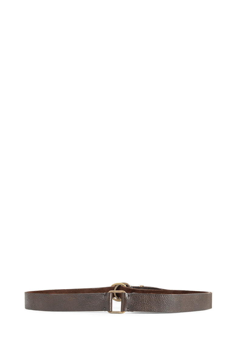 Round Buckle Strap Belt