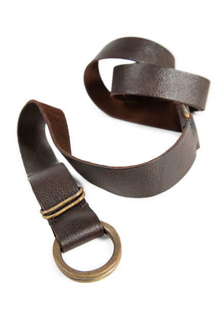 Round Buckle Strap Belt