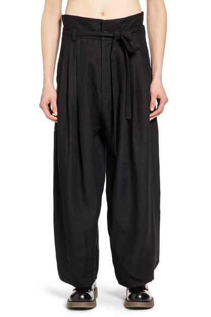 High Waist Belted Trousers