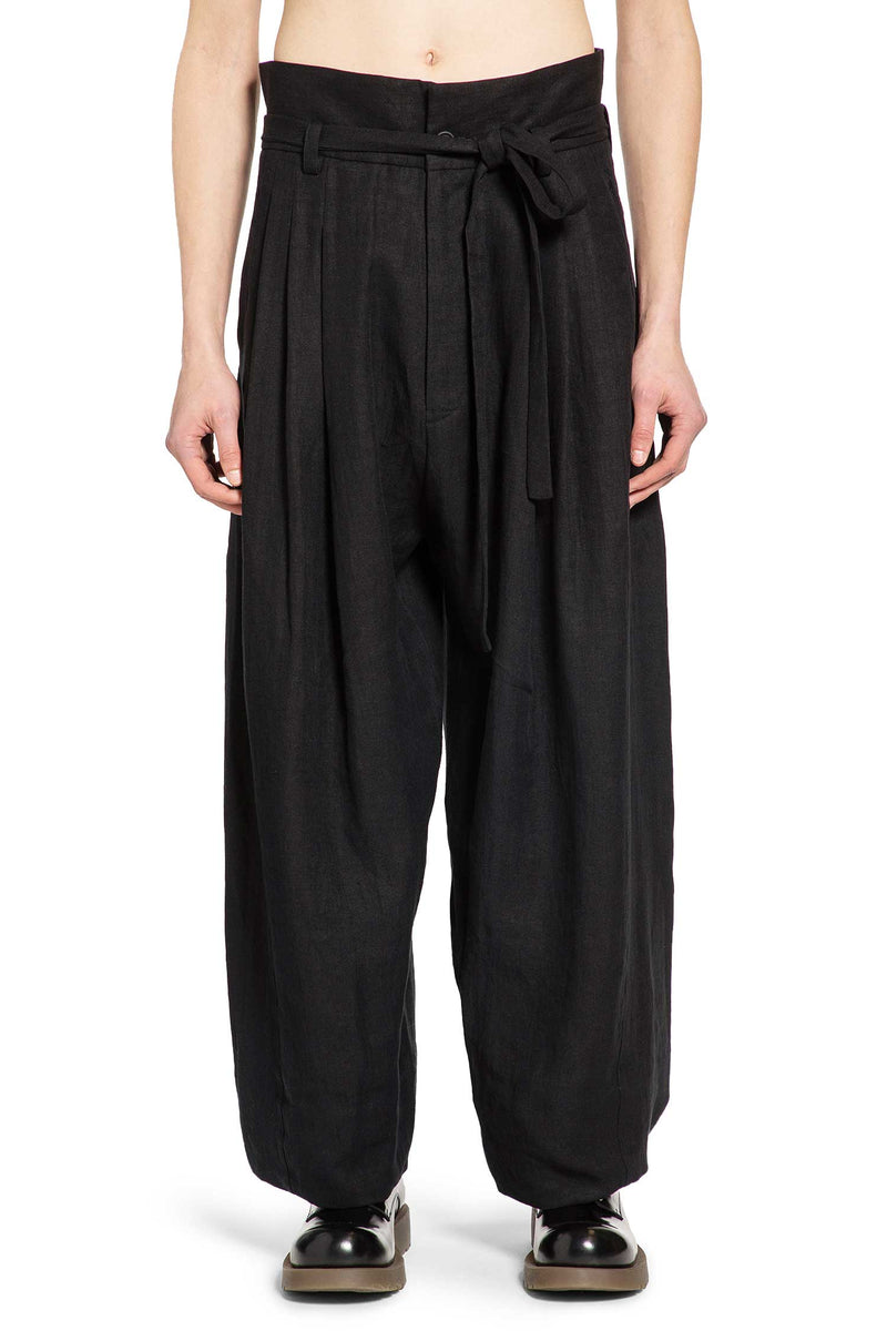 High Waist Belted Trousers