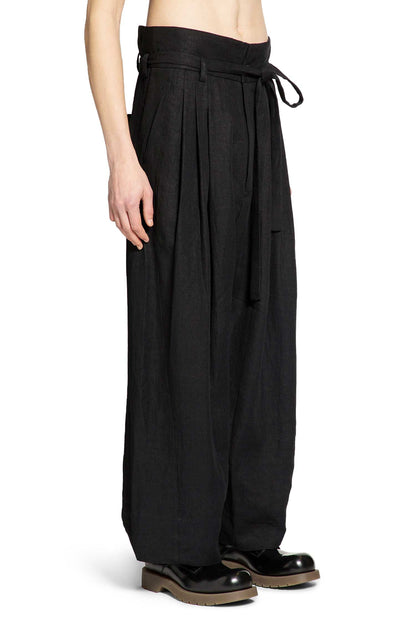 High Waist Belted Trousers