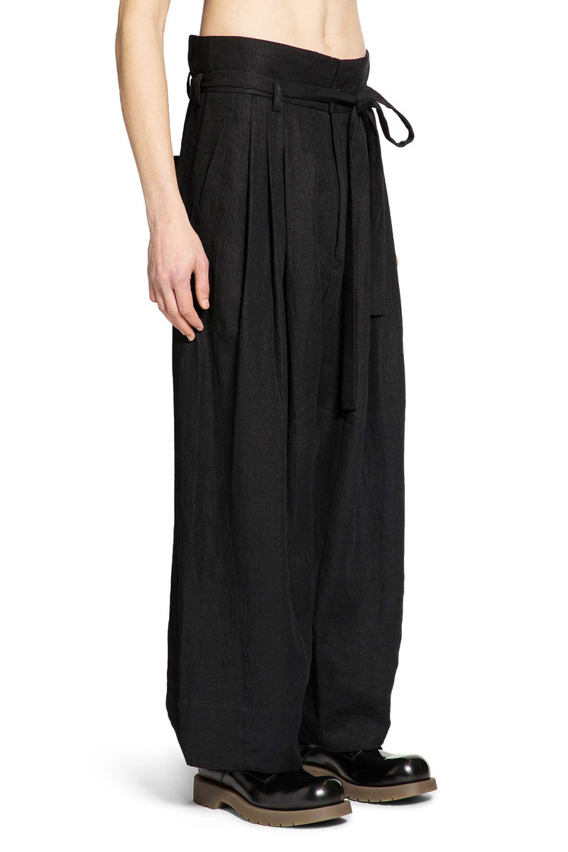 High Waist Belted Trousers