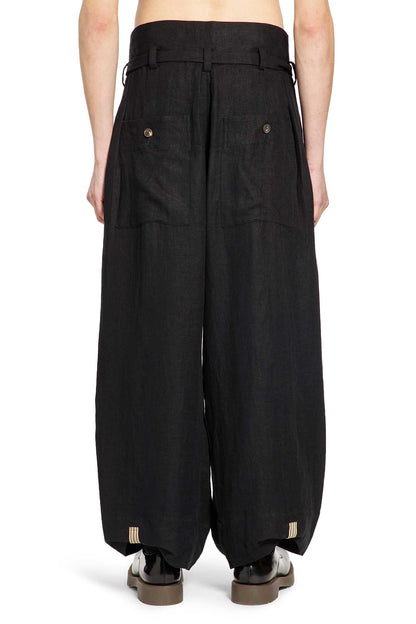 High Waist Belted Trousers