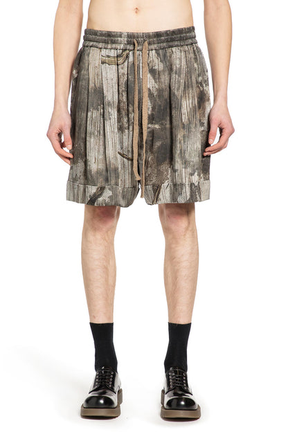 Digital Print Drawstring Shorts