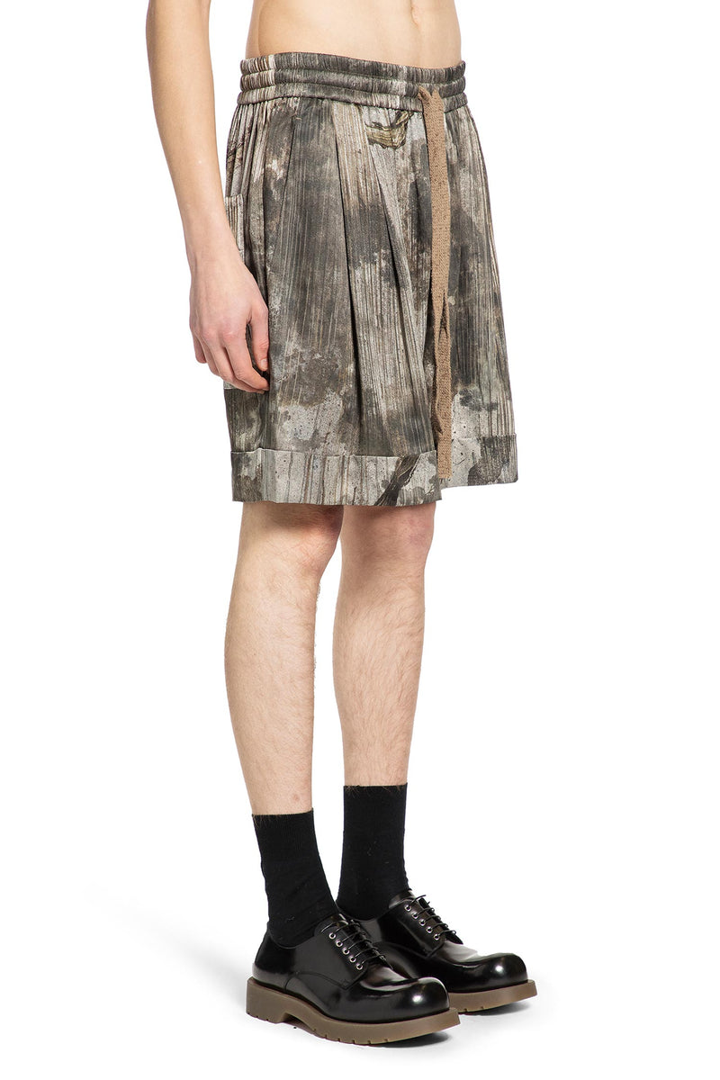 Digital Print Drawstring Shorts