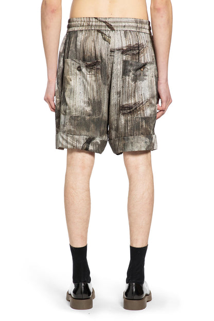 Digital Print Drawstring Shorts