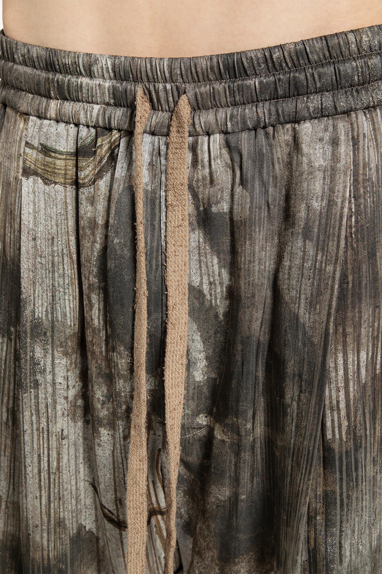 Digital Print Drawstring Shorts