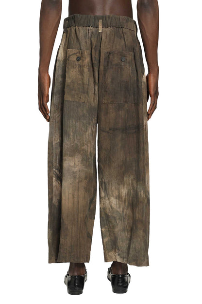 Digital Print Drawstring Trousers