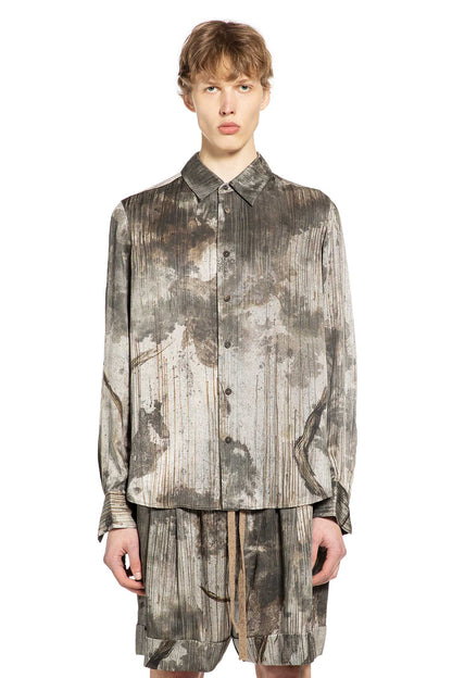 Digital Print Spread Collar Shirt