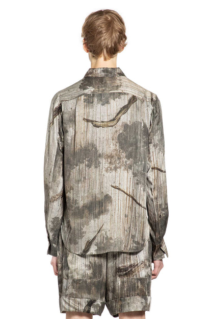 Digital Print Spread Collar Shirt