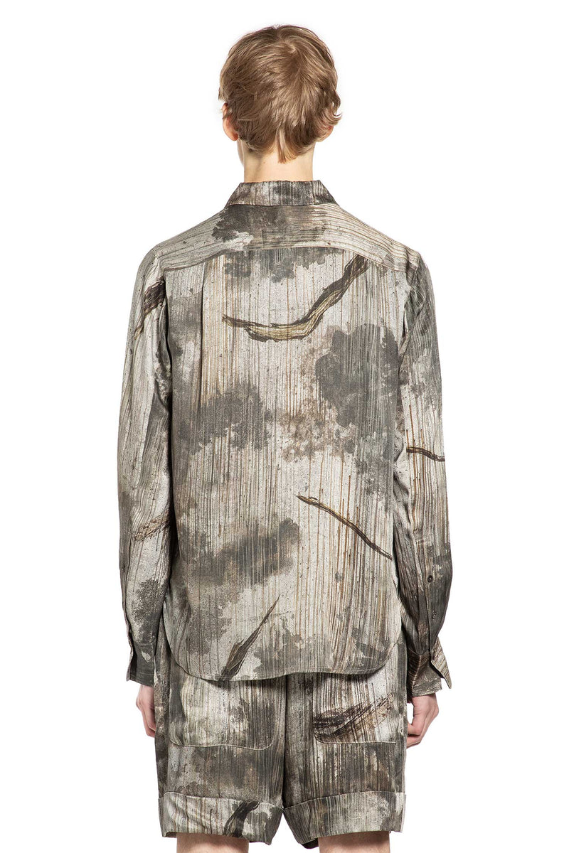 Digital Print Spread Collar Shirt