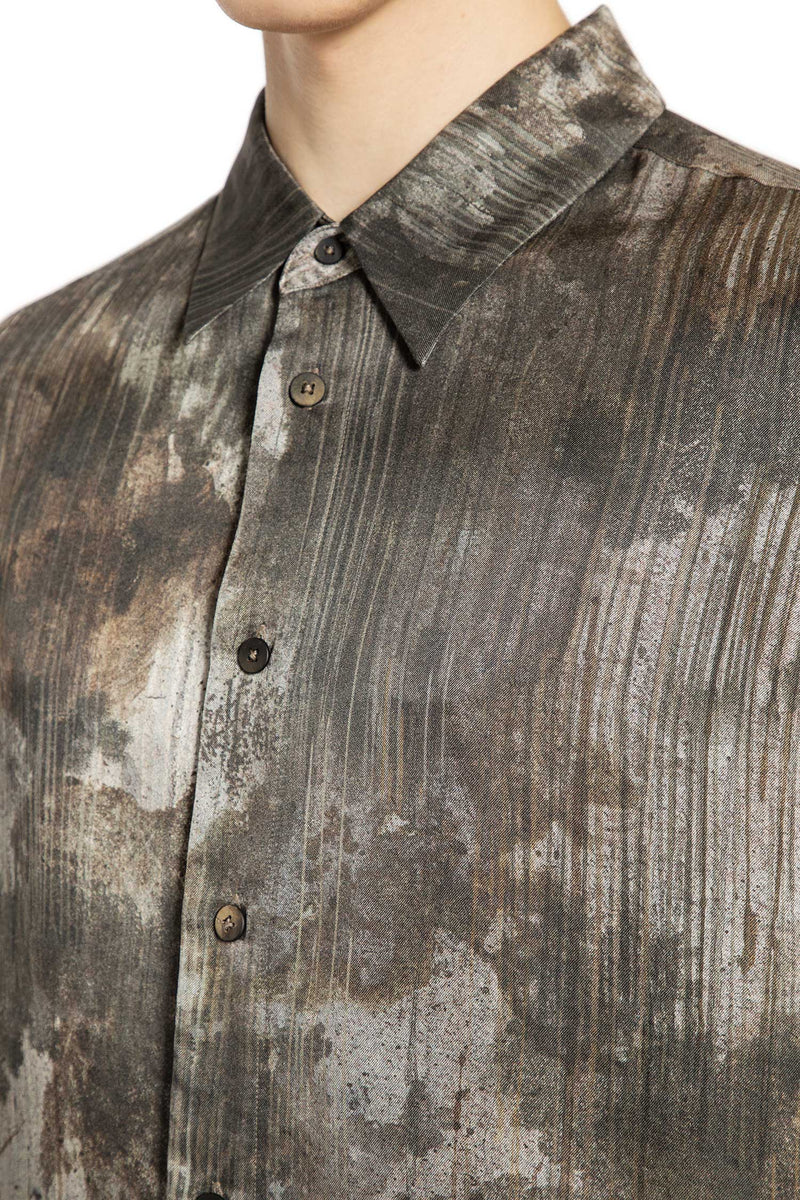 Digital Print Spread Collar Shirt