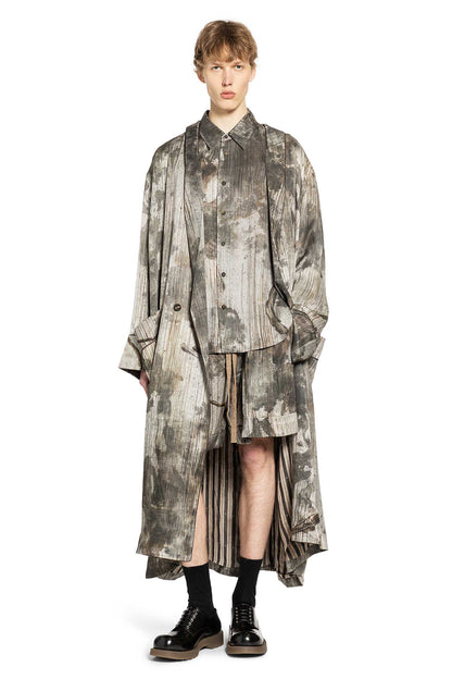 Digital Print Spread Collar Shirt