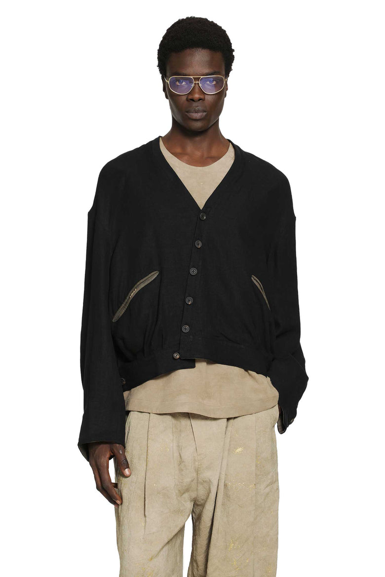 ZIGGY CHEN Shawl Collar Bomber man