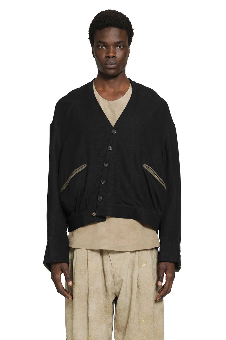 
              ZIGGY CHEN Shawl Collar Bomber man
            