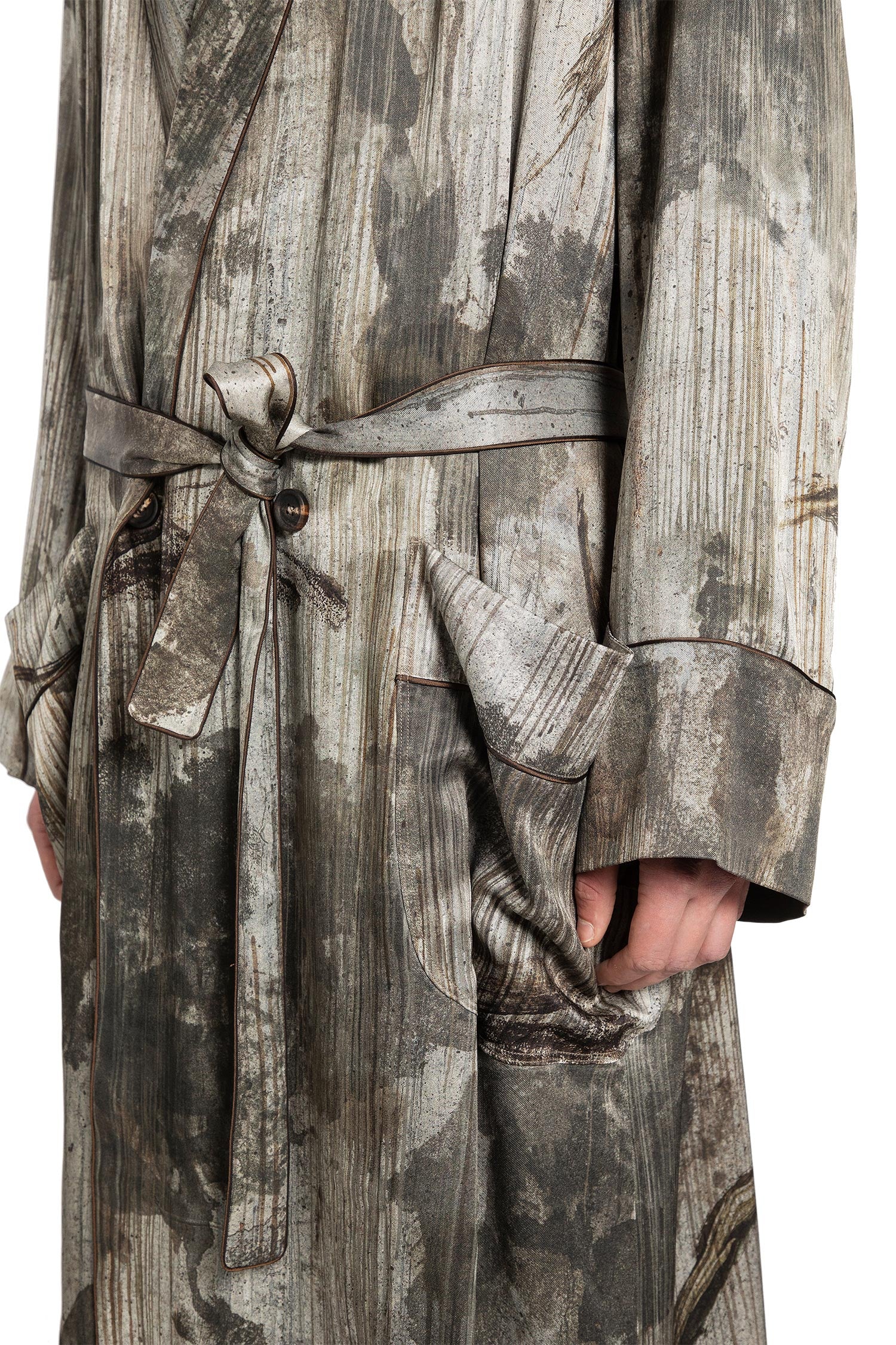 Digital Print Long Robe