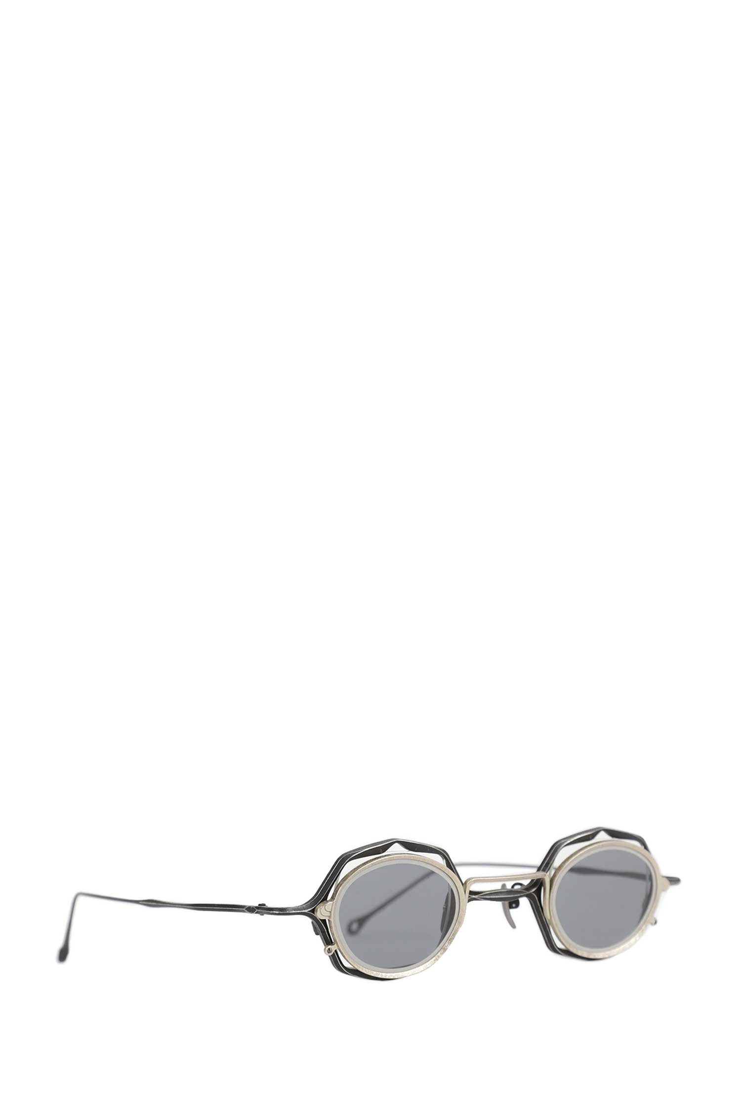 ZIGGY CHEN Geometric Clip Sunglasses man