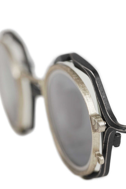 Geometric Clip Sunglasses