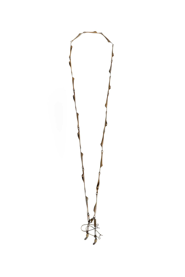 ZIGGY CHEN Copper Glasses Chain man