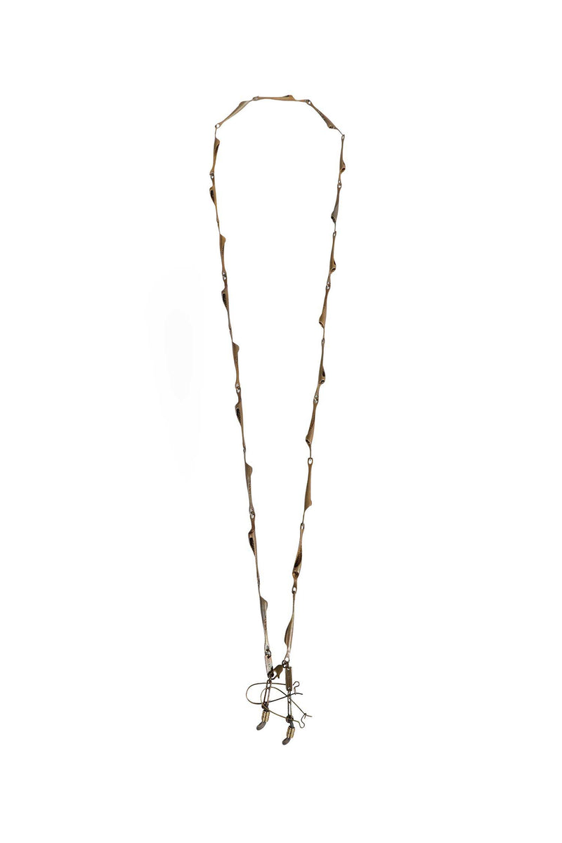 ZIGGY CHEN Copper Glasses Chain man