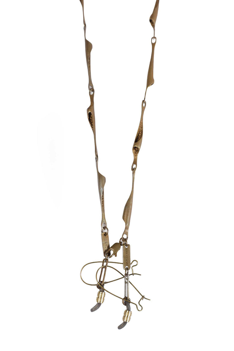 
              ZIGGY CHEN Copper Glasses Chain man
            