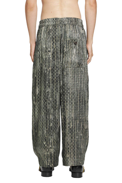 Digital Print Drawstring Trousers