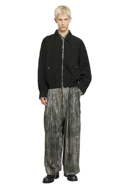 Digital Print Drawstring Trousers