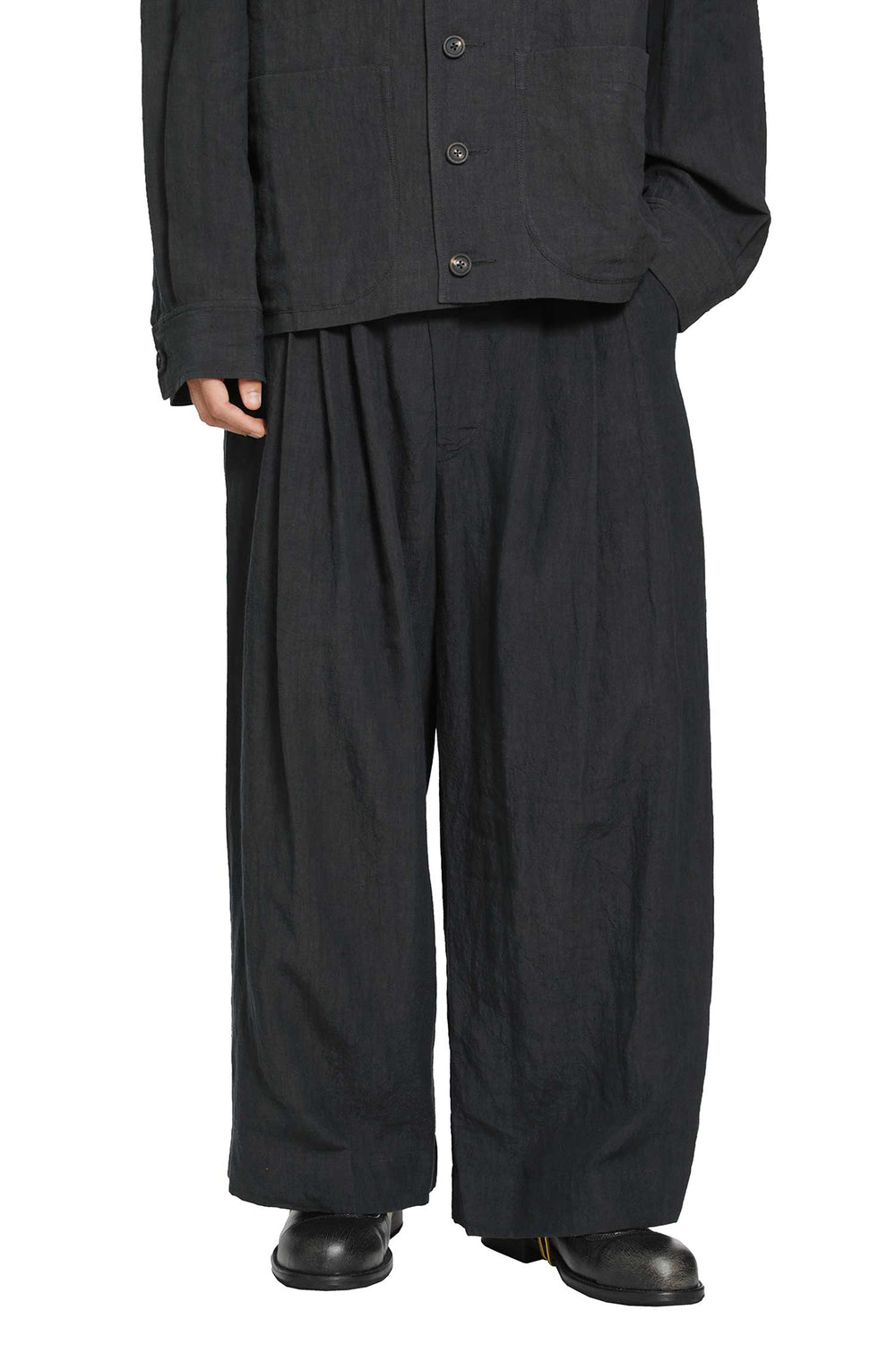 ZIGGY CHEN Wide-Leg Trousers man
