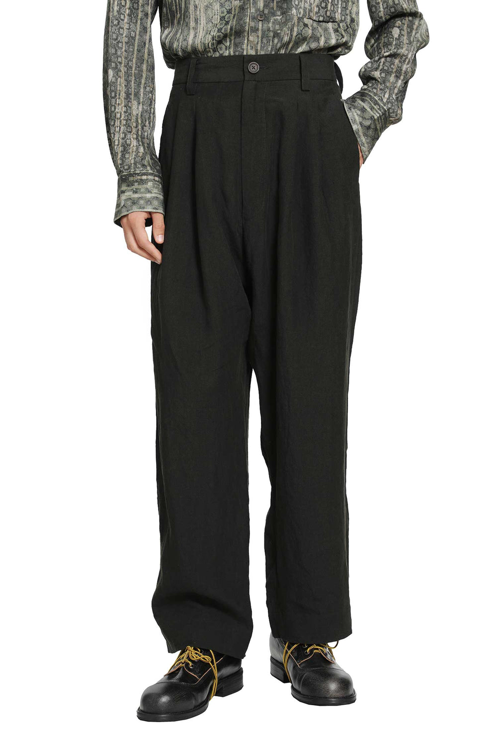 ZIGGY CHEN Wide Leg Trousers man