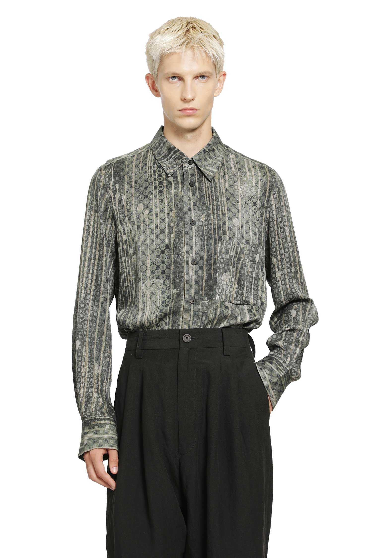 Claassic Digital Print Shirt