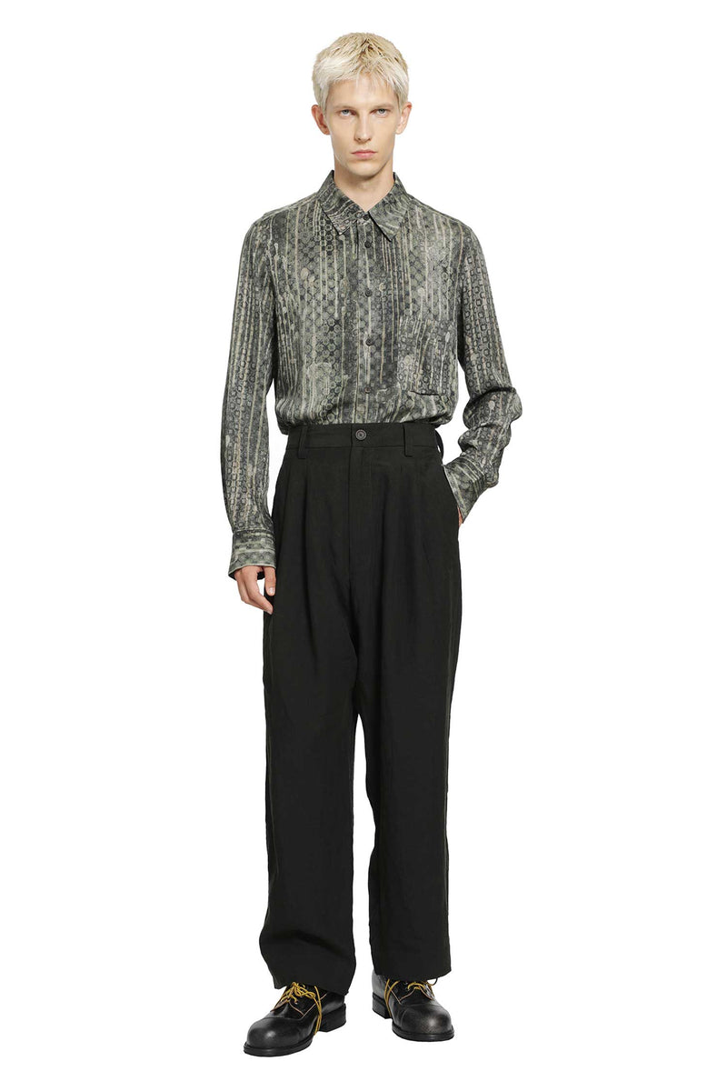 ZIGGY CHEN Claassic Digital Print Shirt man