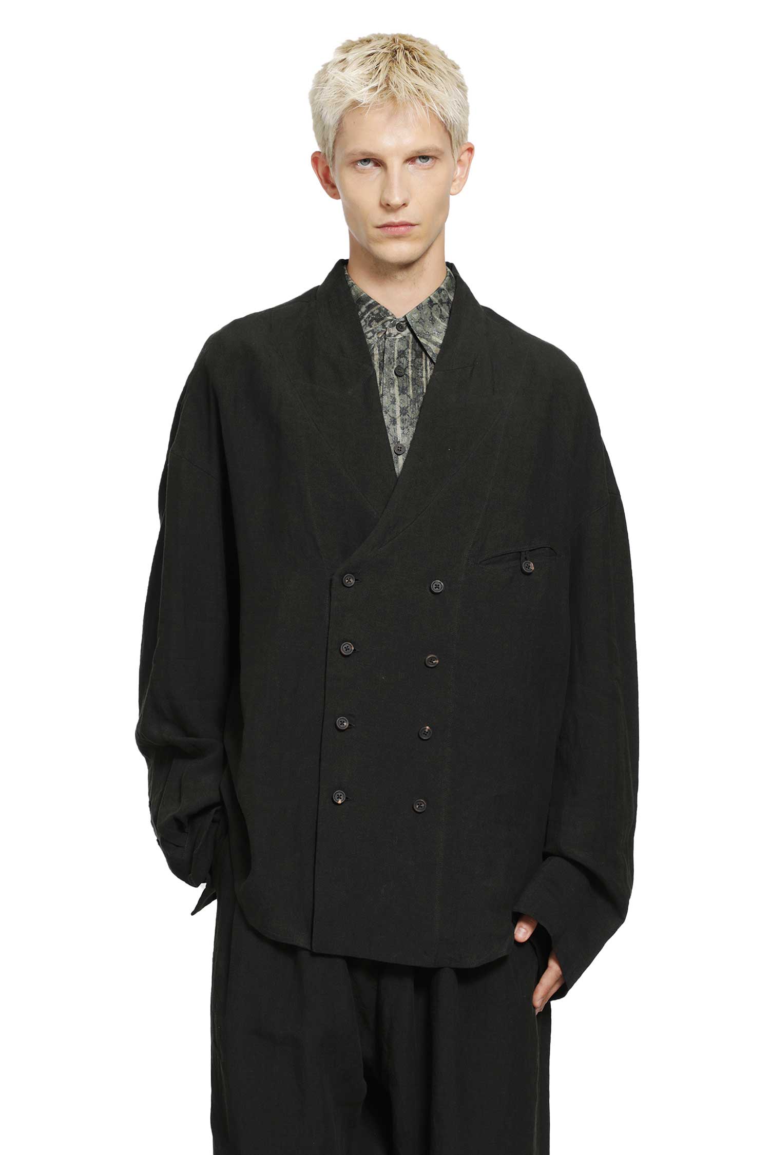 Double-breasted Shirt Jacket