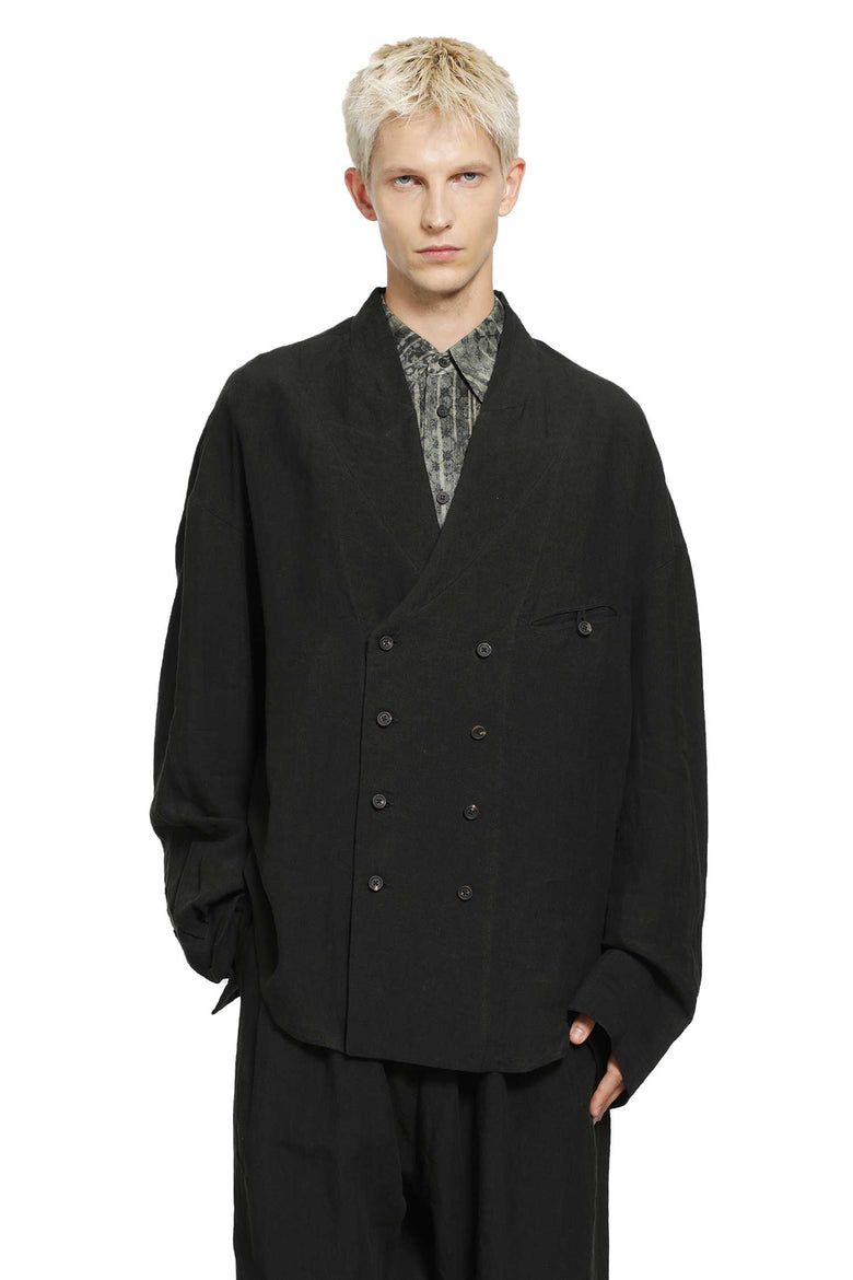 ZIGGY CHEN Double-breasted Shirt Jacket man